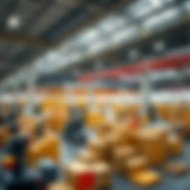 Advanced Infrastructure Supporting Global Trade Modern facilities and equipment utilized within the warehouse