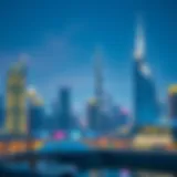 Luxurious skyline of Aykon City