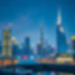 Luxurious skyline of Aykon City