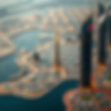 Strategic Location Map of Prime Tower in Business Bay Map illustrating Prime Tower's strategic location in Dubai