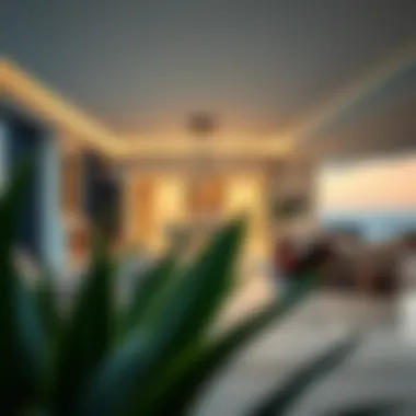 Modern Living at Cove Luxurious interiors showcasing modern living spaces