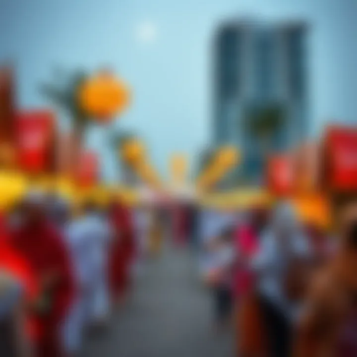 Community gatherings and celebrations during Eid in the UAE