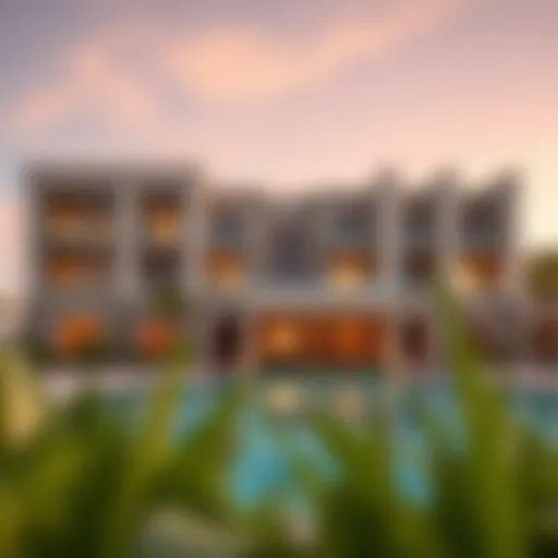 Luxurious exterior view of Elvira by Emaar