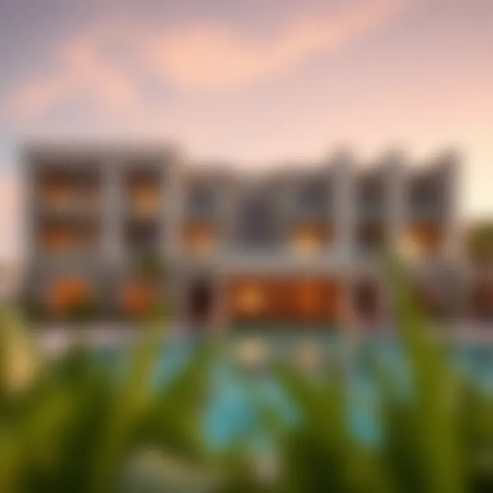 Luxurious exterior view of Elvira by Emaar