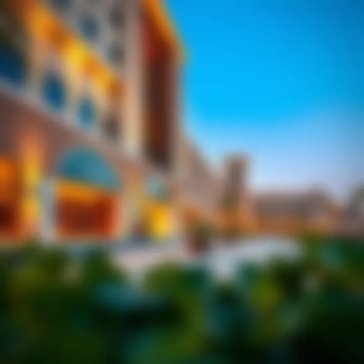 Emirates Post Al Warqa exterior view