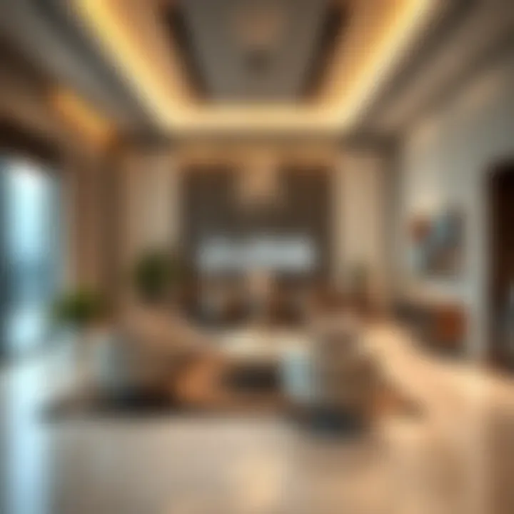 A modern office showcasing Al Khail Real Estate Broker services