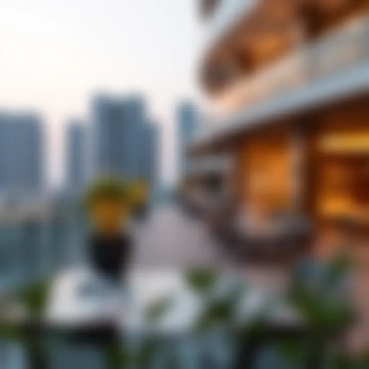 Amenity features of Alreem Tower enhancing resident experience