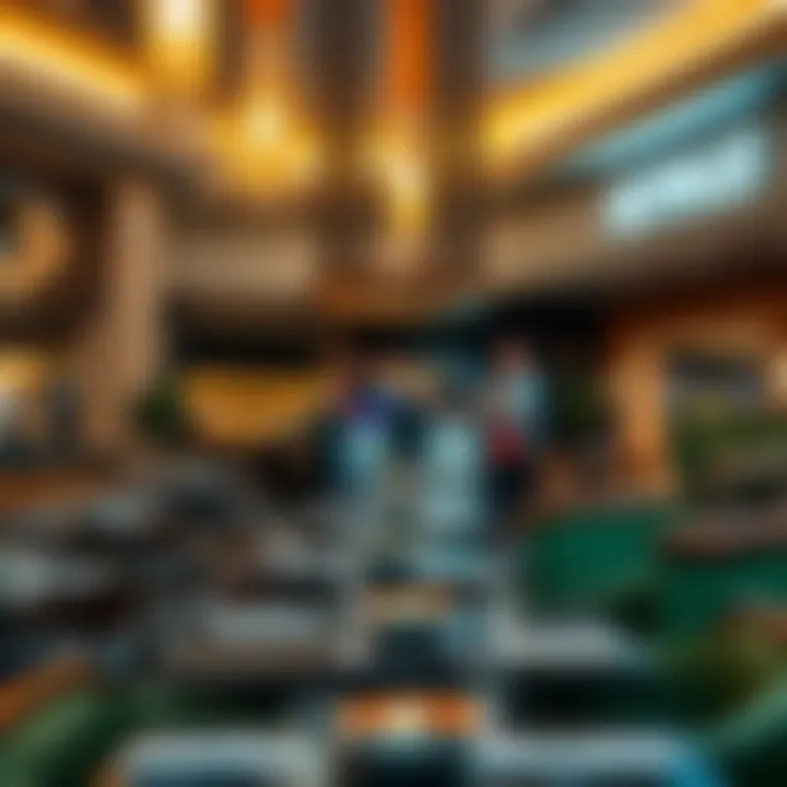 Gourmet dining options available at Avenue Mall