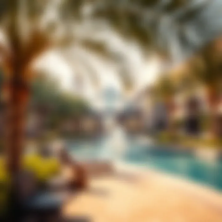Community park in بوابة الورقاء highlighting lifestyle features