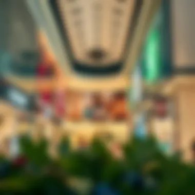 Diverse brands showcased in a Dubai outlet mall