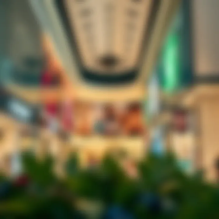 Diverse brands showcased in a Dubai outlet mall