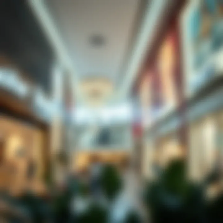 Unique shopping experience within a Dubai outlet