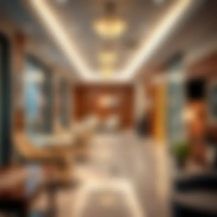 Key amenities in a partition rental, emphasizing convenience