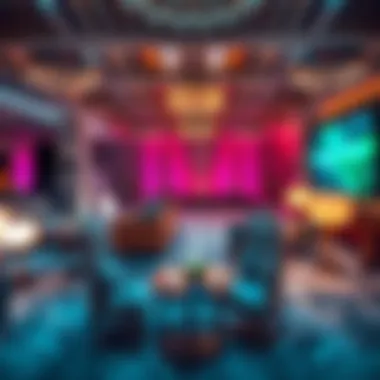Versatile Event Space at قاعة قصر الجرف Event setup illustrating versatile space for gatherings and celebrations
