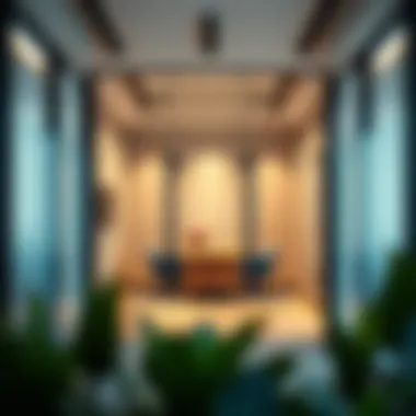 Innovative Design of Partition Rooms Modern partition room showcasing innovative design