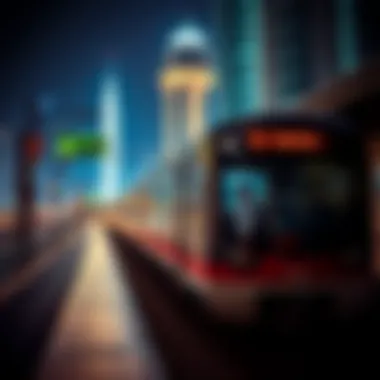 A visual guide illustrating the connectivity between the Union Train and real estate hotspots