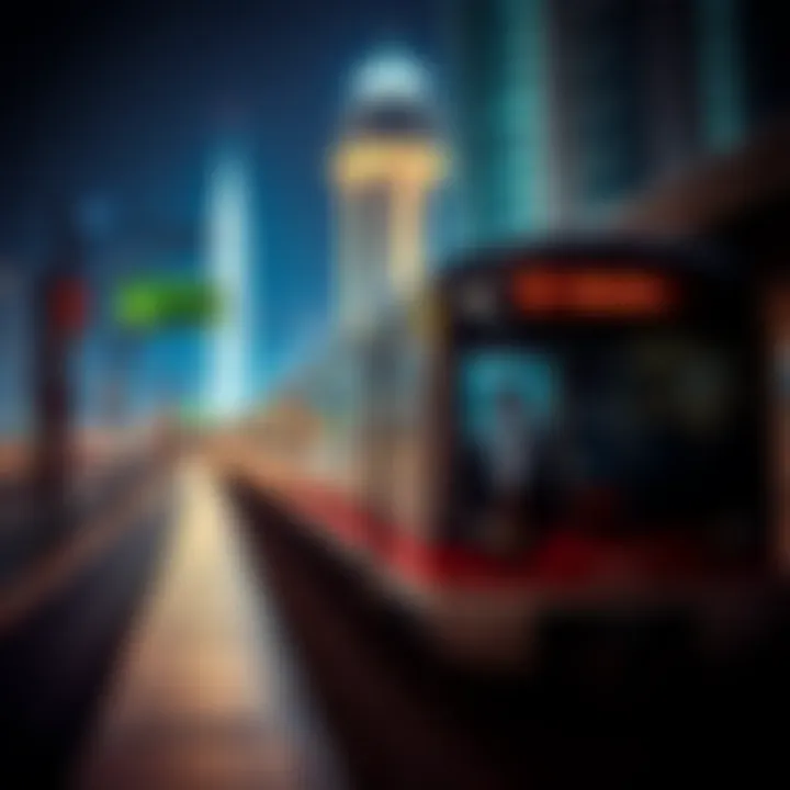 A visual guide illustrating the connectivity between the Union Train and real estate hotspots