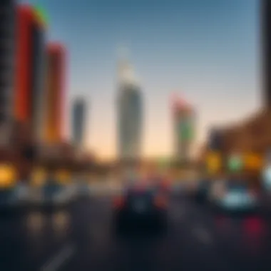 Accessibility features of Motor City connecting various parts of Dubai