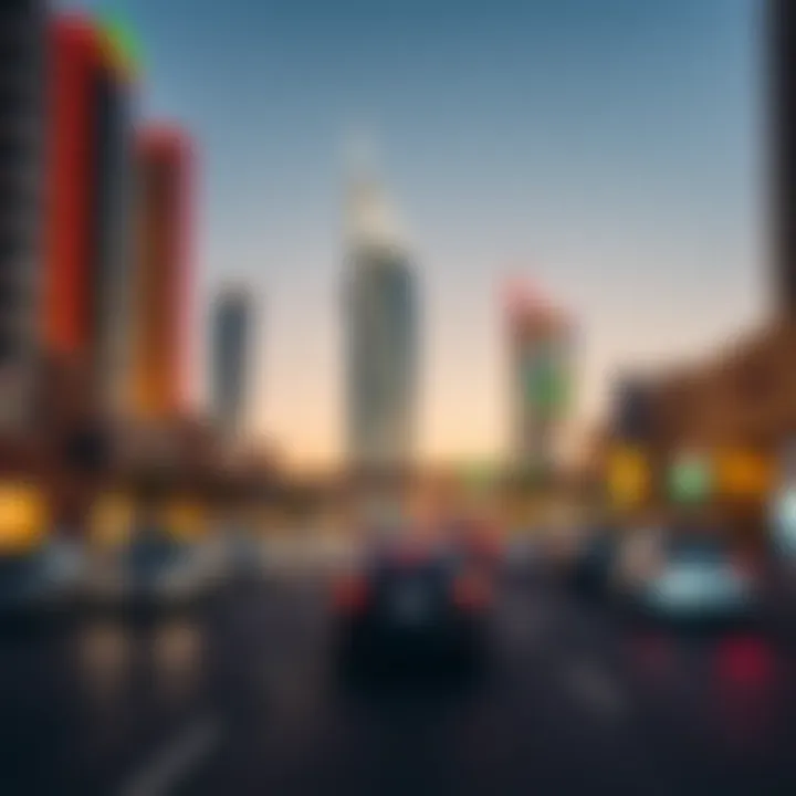 Accessibility features of Motor City connecting various parts of Dubai