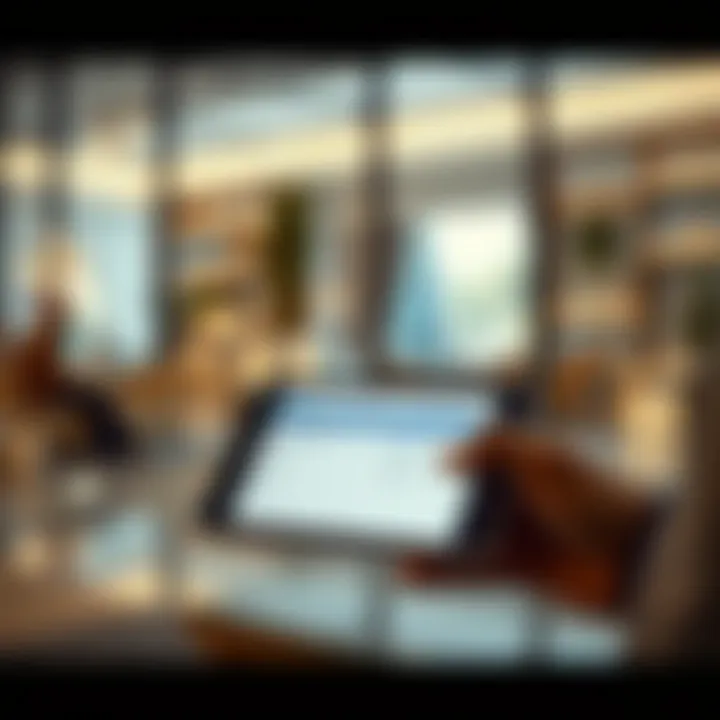 Application process on a digital device