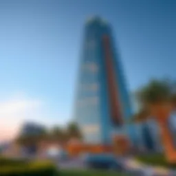 Stunning façade of One by Omniyat Tower