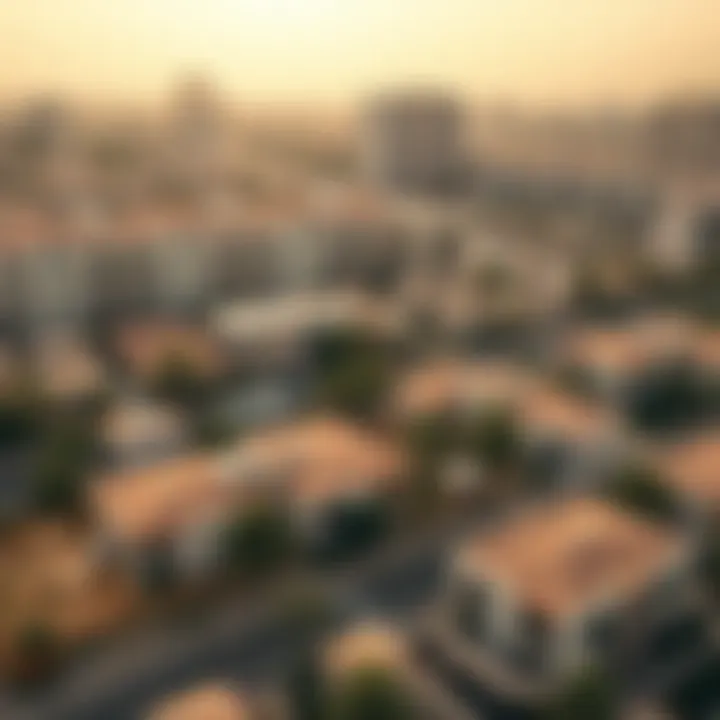 Stunning view of Muwaileh neighborhood with amenities