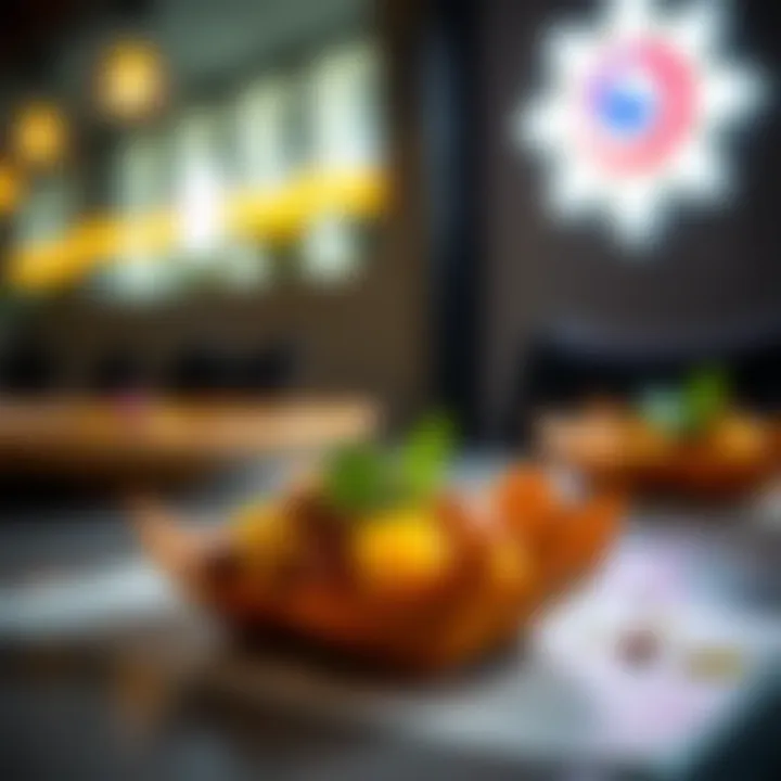 A close-up of a delicacy that showcases the diverse flavors available in Al Quoz.
