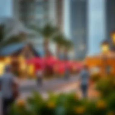 Vibrant community life near Sharjah Tower Al Nahda