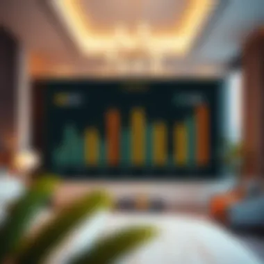 Market analysis chart for bed spaces