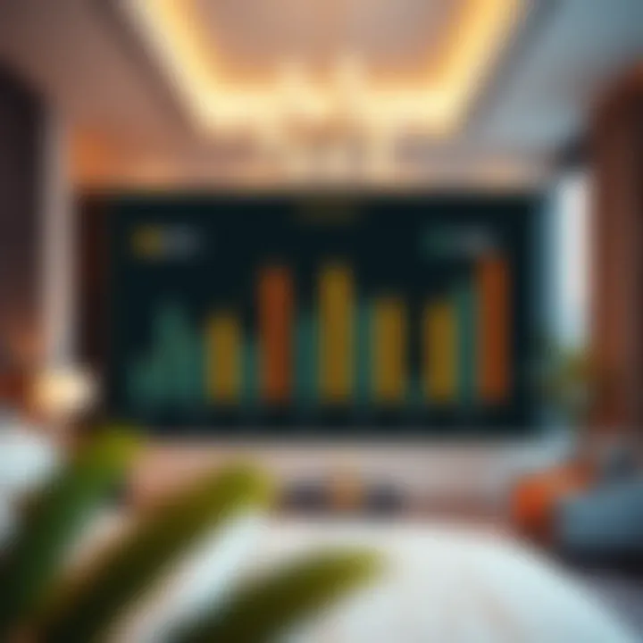Market analysis chart for bed spaces