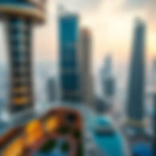 Overview of Sky View Dubai's breathtaking architecture
