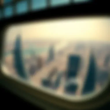 Panoramic View from Sky View Dubai A panoramic view of Dubai from Sky View