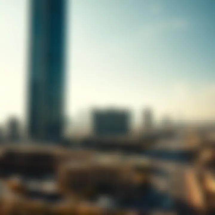 Urban development surrounding Al Wasl Tower