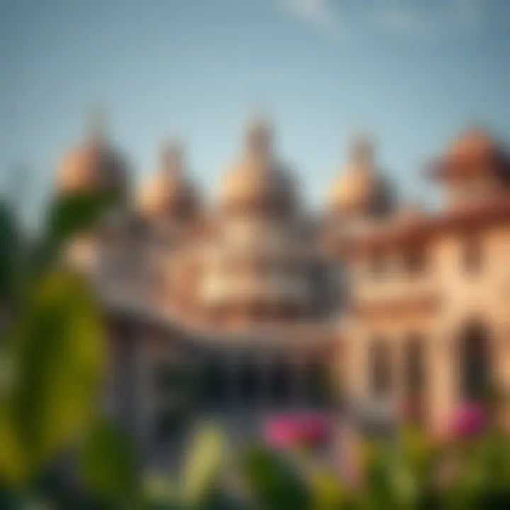 Cultural landmarks from various visa-free countries